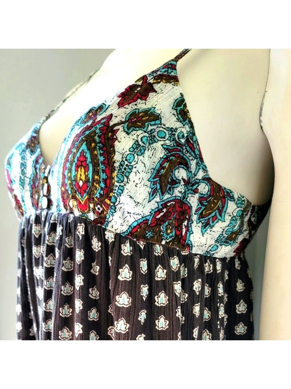 Billabong Sleeveless Midi Dress Size L